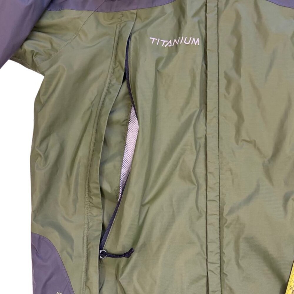 Columbia Youth 14-16 Green and Grey Titanium Jacket - Picture 3 of 8